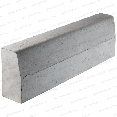 Бортовой камень серый БР 100.30.15 ГОСТ 6665-91